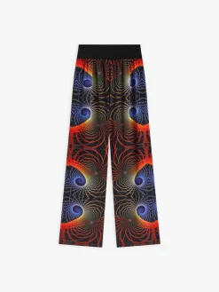 Viscose-printed Pants By Artist Ikon<agnès b. Best Sale