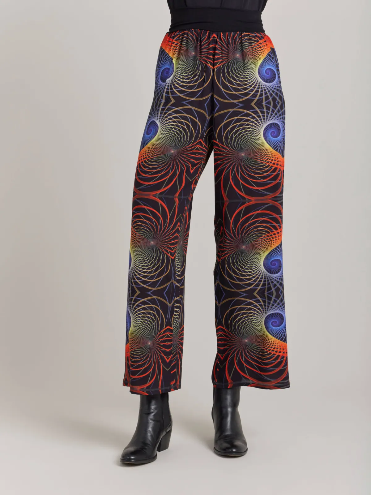 Viscose-printed Pants By Artist Ikon<agnès b. Best Sale