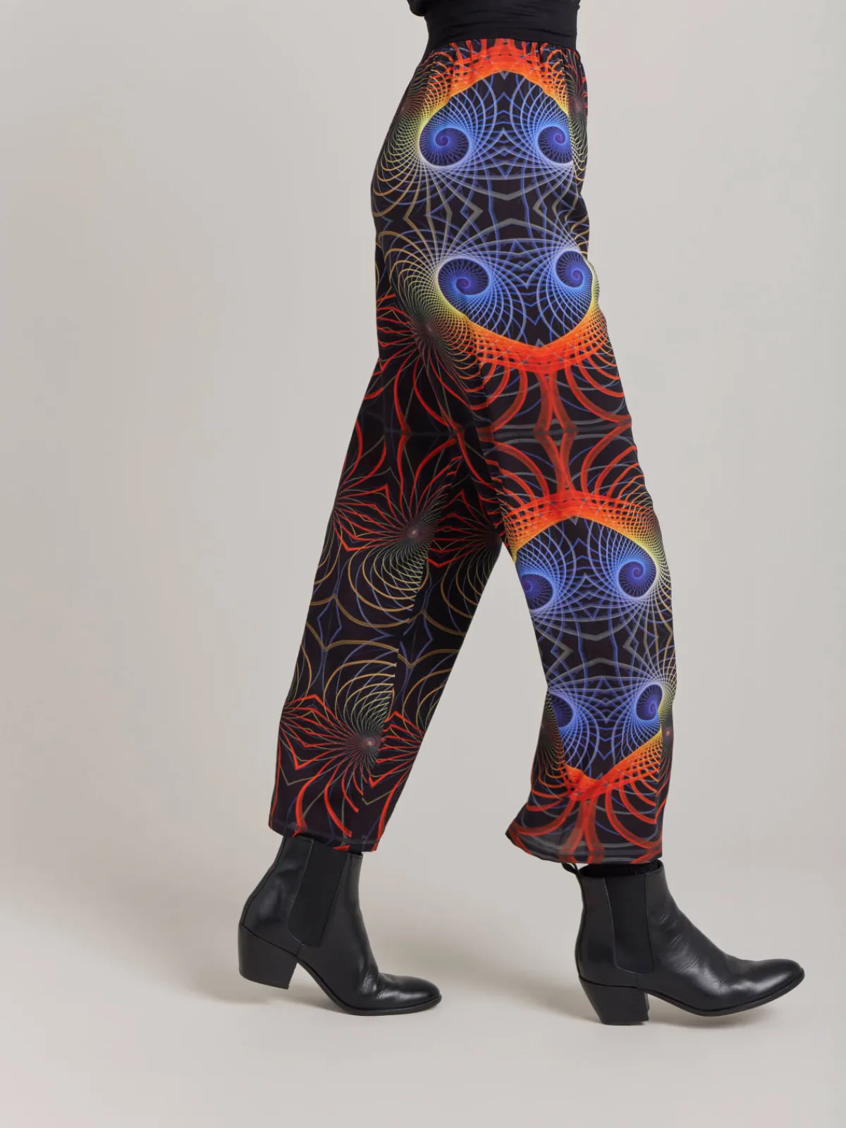 Viscose-printed Pants By Artist Ikon<agnès b. Best Sale