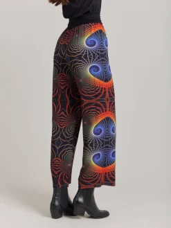 Viscose-printed Pants By Artist Ikon<agnès b. Best Sale