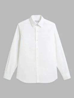 White Cotton Andy Shirt<agnès b. Shop