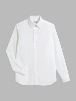 White Cotton Andy Shirt<agnès b. Shop