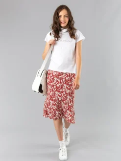 White Cotton Brando T-shirt With 