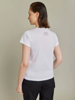 White Cotton Jersey Brando T-shirt Artist François Prost<agnès b. Best