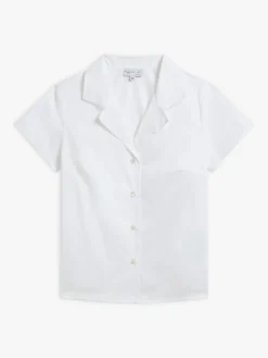 White Cotton Liseron Shirt<agnès b. Best Sale