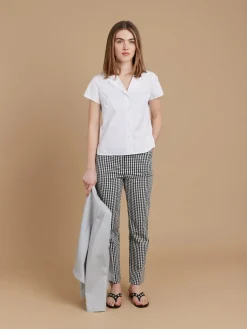 White Cotton Liseron Shirt<agnès b. Best Sale