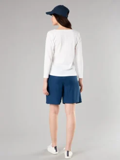 White Cotton New Bow T-shirt<agnès b. Flash Sale
