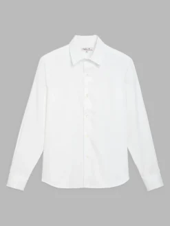 White Cotton Serge Tom Shirt<agnès b. Discount
