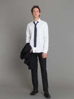 White Cotton Serge Tom Shirt<agnès b. Discount
