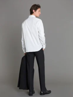 White Cotton Serge Tom Shirt<agnès b. Discount