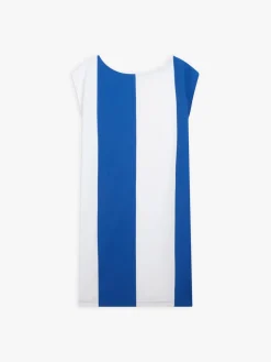 White Cotton Striped Ara Dress<agnès b. Flash Sale