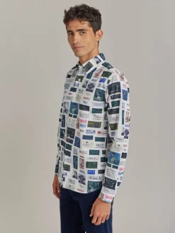 White Cotton Syd Shirt<agnès b. Sale