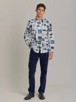 White Cotton Syd Shirt<agnès b. Sale