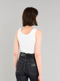 White Gaston Tank Top<agnès b. Store
