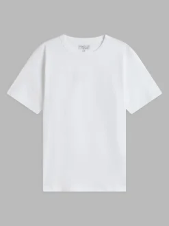 White Le Mixte "b. Cool" Unisex Cotton Jersey T-shirt<agnès b. Hot