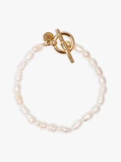 White Lisa Bracelet<agnès b. Discount