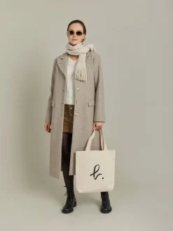 White Merino Wool Sugar Sweater<agnès b. Flash Sale