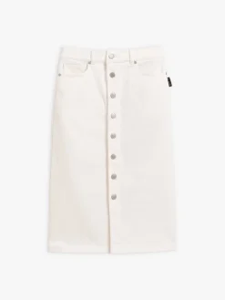 White Misfits Knee-length Skirt<agnès b. Discount