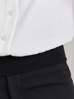 White Polyester Candice Shirt<agnès b. Fashion