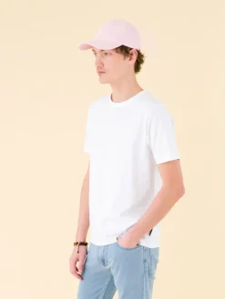 White Short Sleeves Coulos T-shirt<agnès b. New