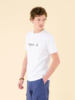 White Short Sleeves Coulos 