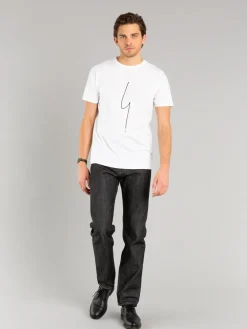 White Short Sleeves Coulos 