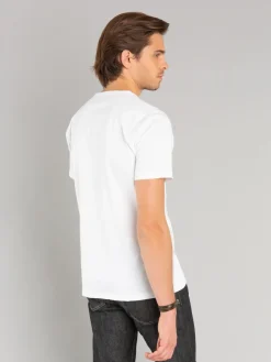 White Short Sleeves Coulos 