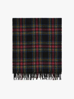 Wool Checked New Bilal Scarf<agnès b. Shop